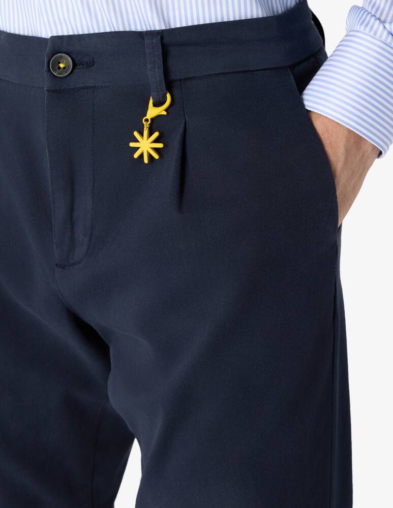 rinascente Manuel Ritz Slim gabardine trousers