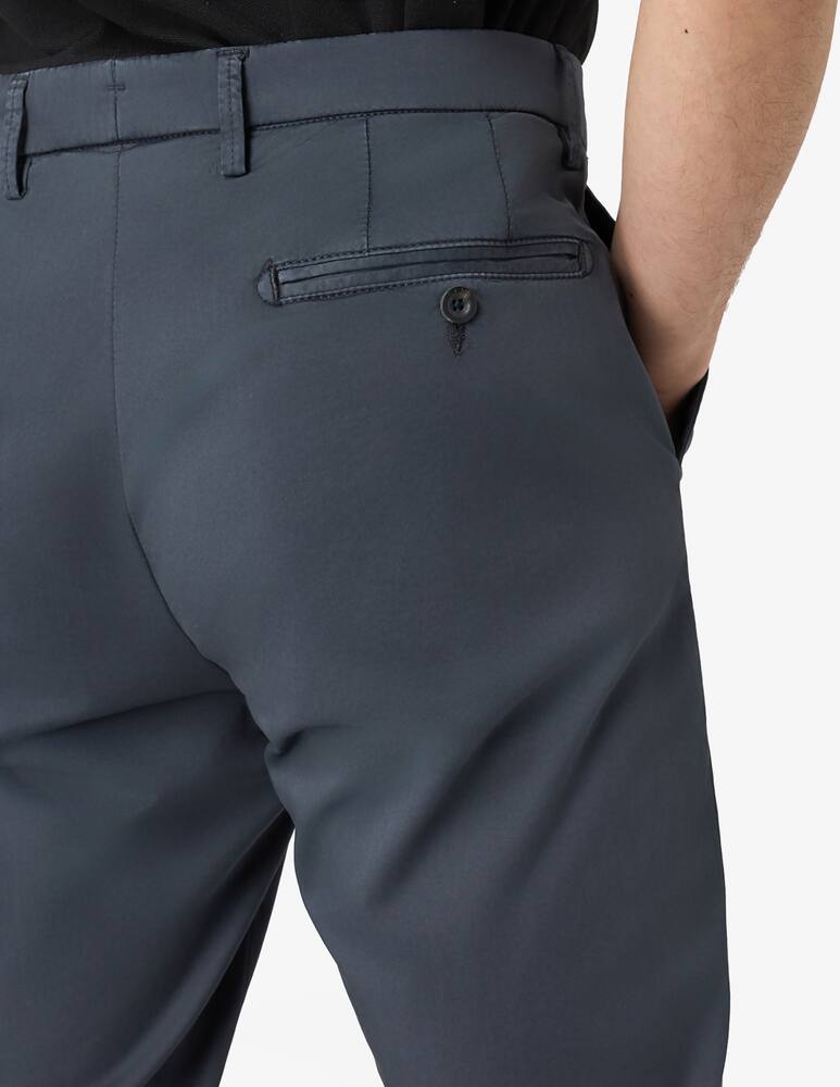 rinascente Paoloni Chino front slim trousers