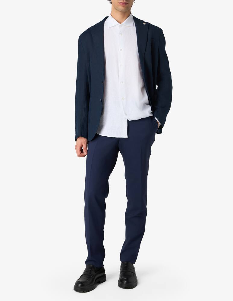 Manuel Ritz Slim linen-blend shirt - picture 2 Manuel Ritz Slim linen-blend shirt - picture 2