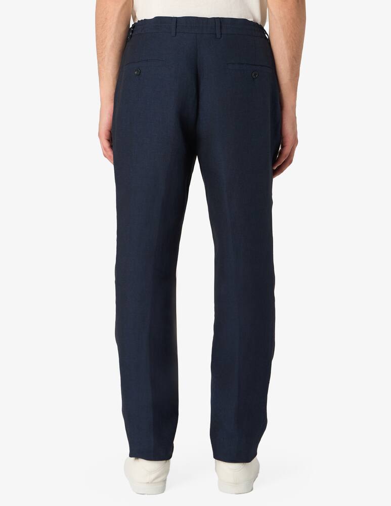 rinascente Paoloni Linen drawstring trousers