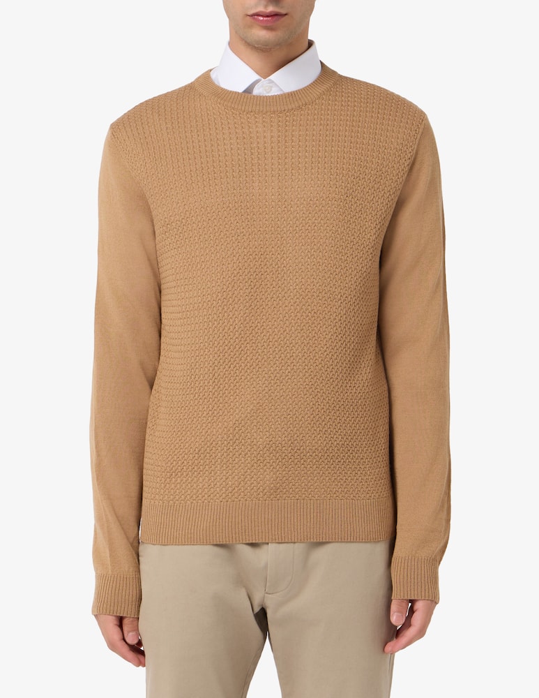 rinascente Manuel Ritz Crewneck textured jumper