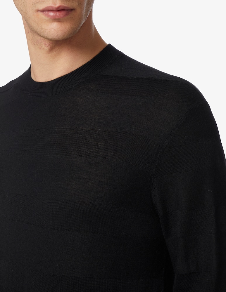 rinascente Emporio Armani Striped f14 jumper