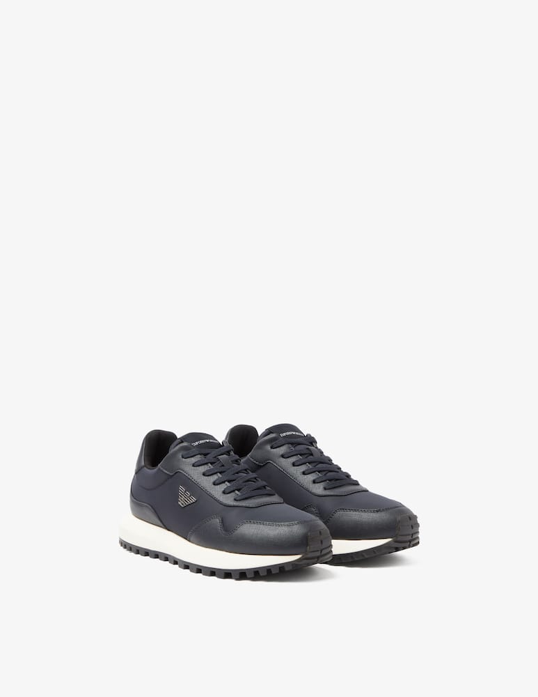 Emporio Armani Sneakers recy saffiano - immagine 2 Emporio Armani Sneakers recy saffiano - immagine 2
