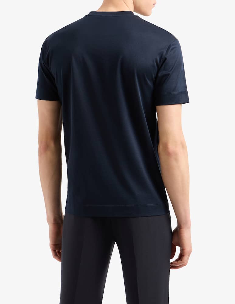 Emporio Armani Maglietta maniche corte logo recreate - immagine 2 Emporio Armani Maglietta maniche corte logo recreate - immagine 2