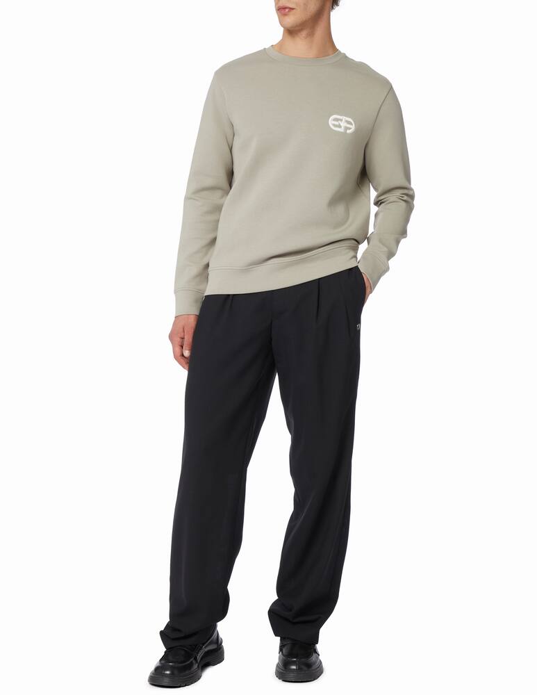 rinascente Emporio Armani Logo crewneck jersey