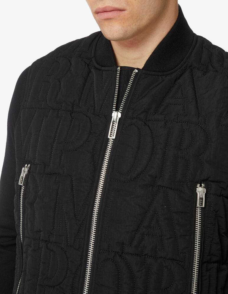 rinascente Emporio Armani Gilet trapuntato con logo lettering