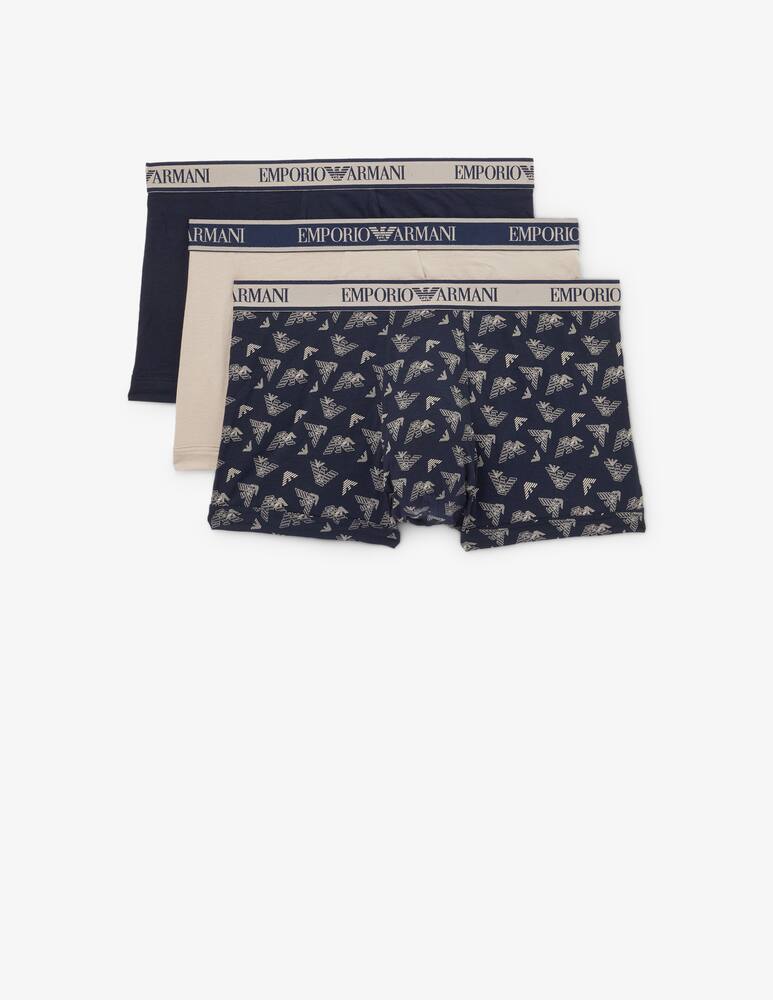 Emporio Armani Trunks 3pack core logoband - picture 1