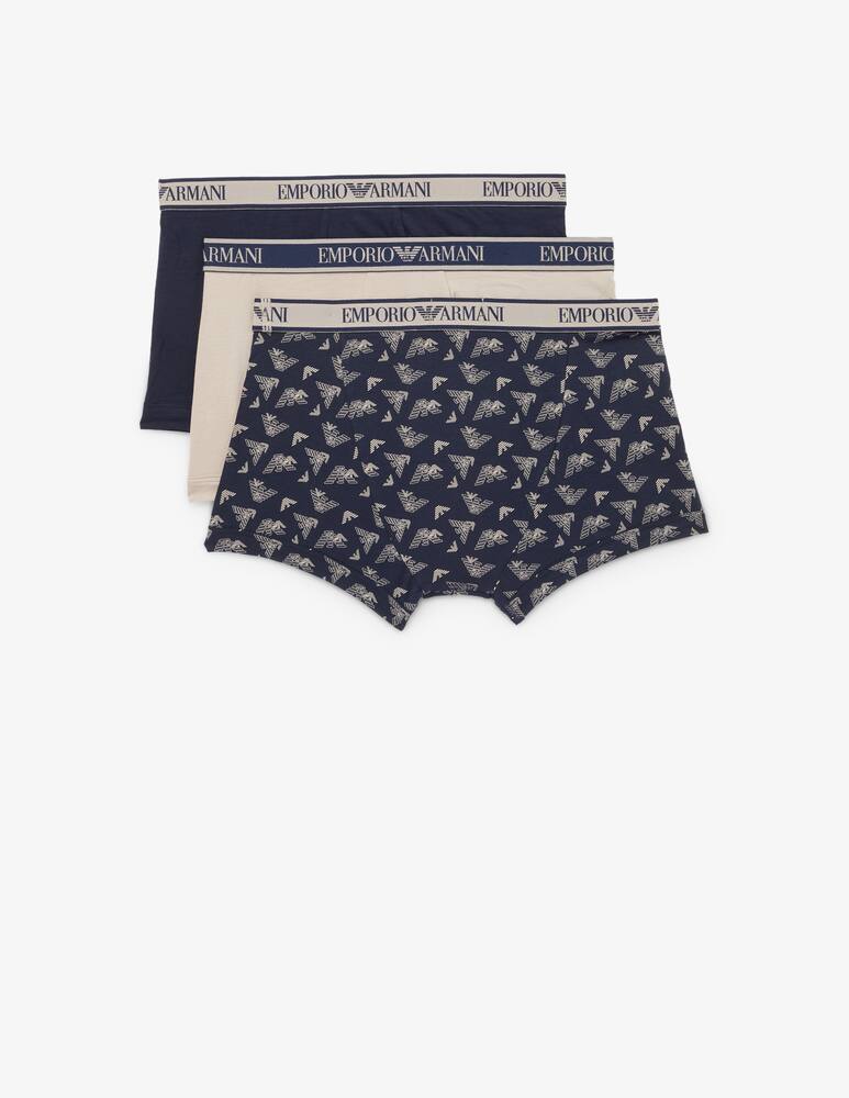 Emporio Armani Trunks 3pack core logoband - picture 2