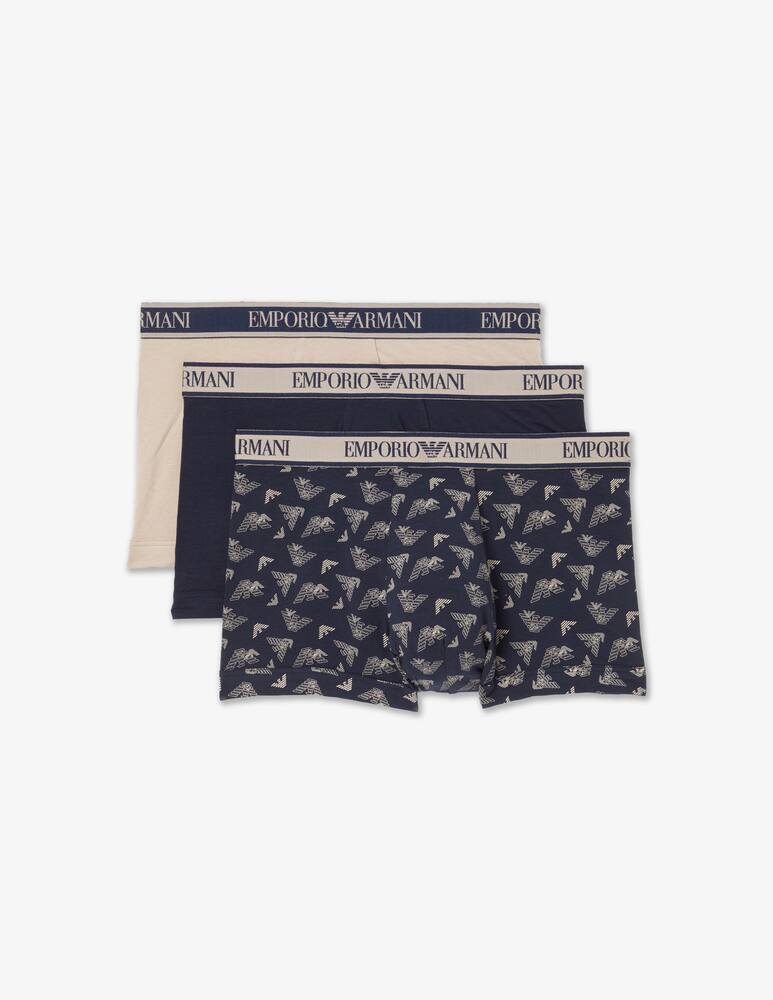 Emporio Armani Trunks 3pack core logoband - picture 3