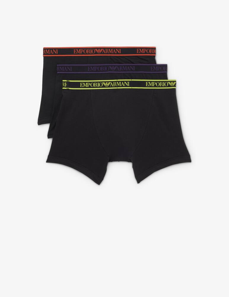 Emporio Armani Trunks 3pack core logoband - picture 2