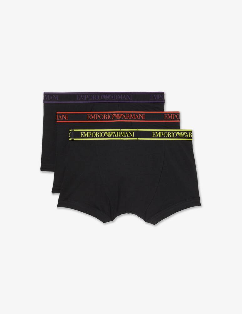 Emporio Armani Trunks 3pack core logoband - picture 4