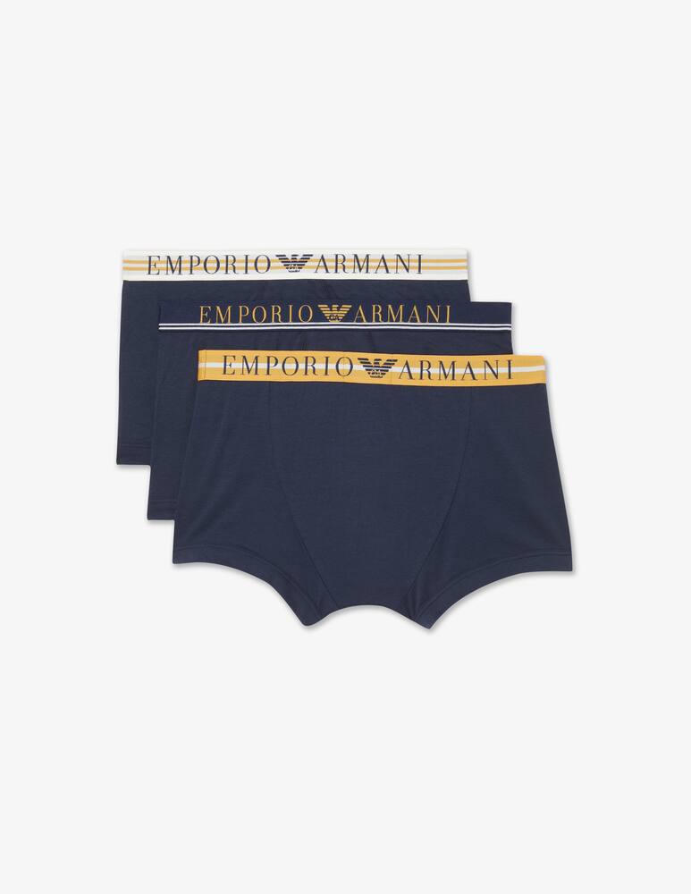 rinascente Emporio Armani Trunks 3pack mixed waistband