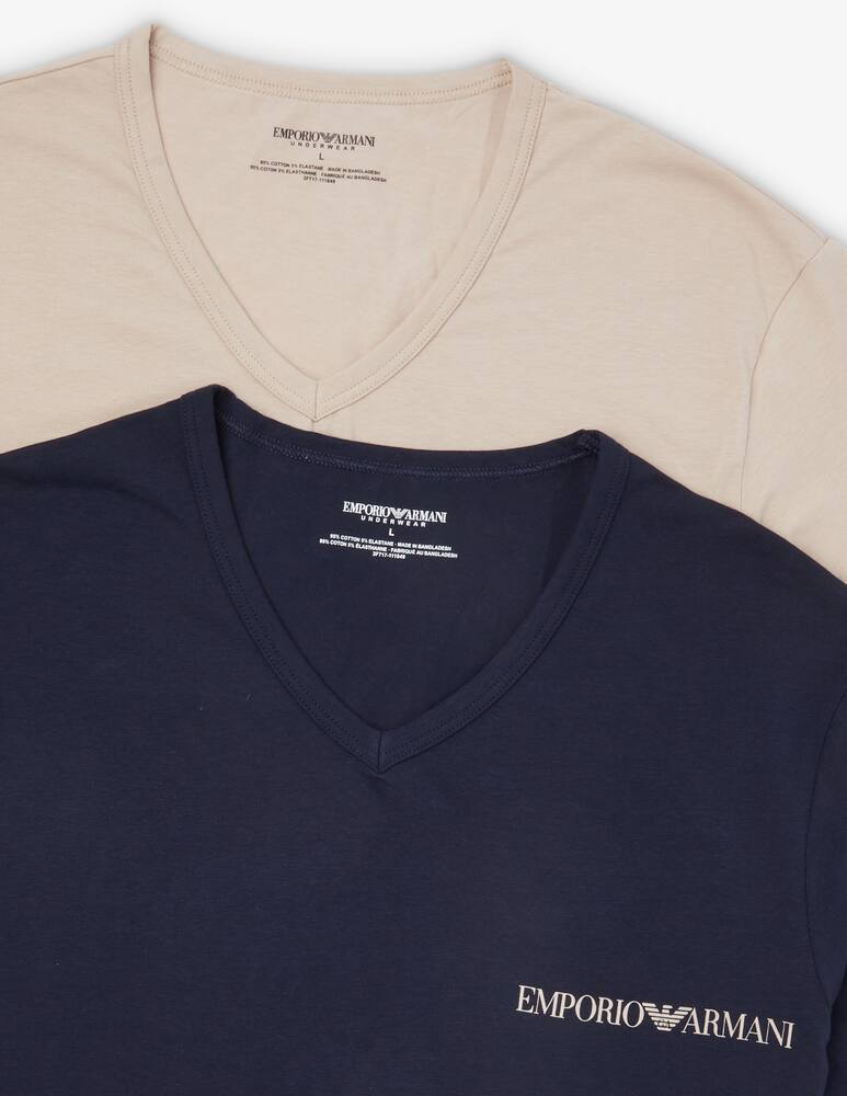 rinascente Emporio Armani Maglietta scollo v core logoband