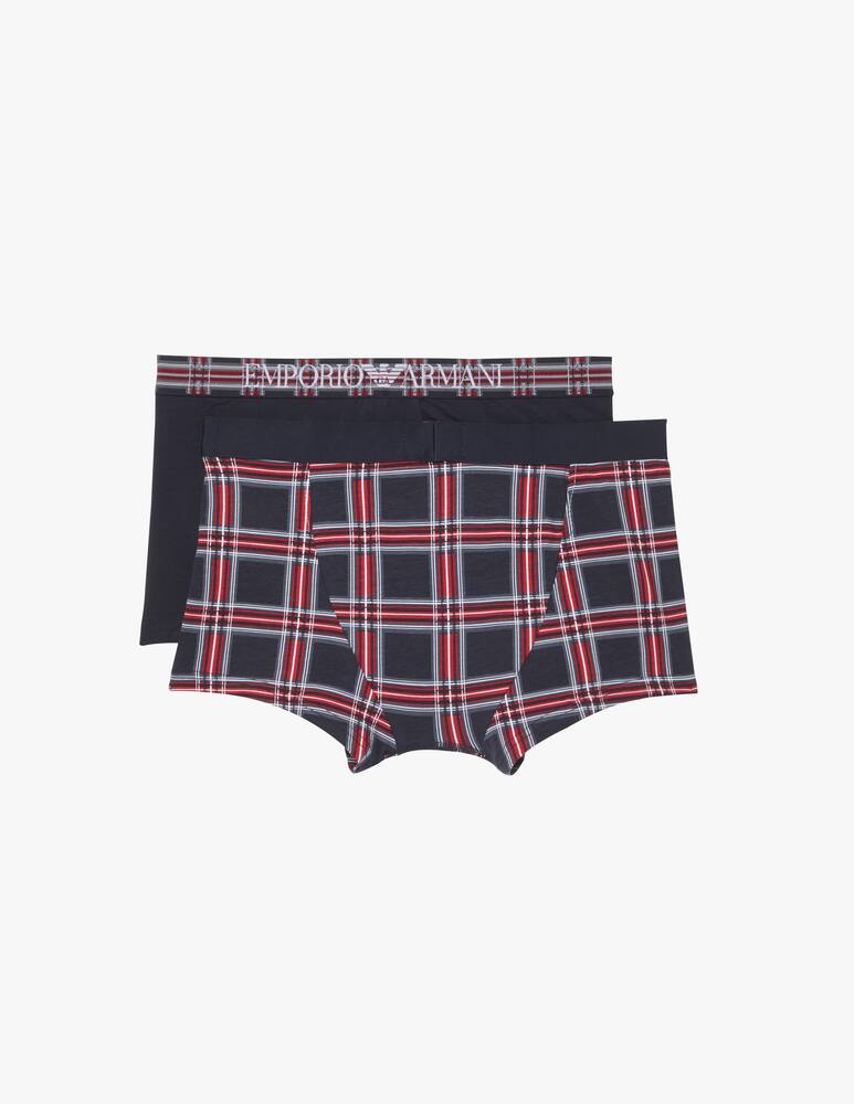 rinascente Emporio Armani Trunks 2pack tartan gift box