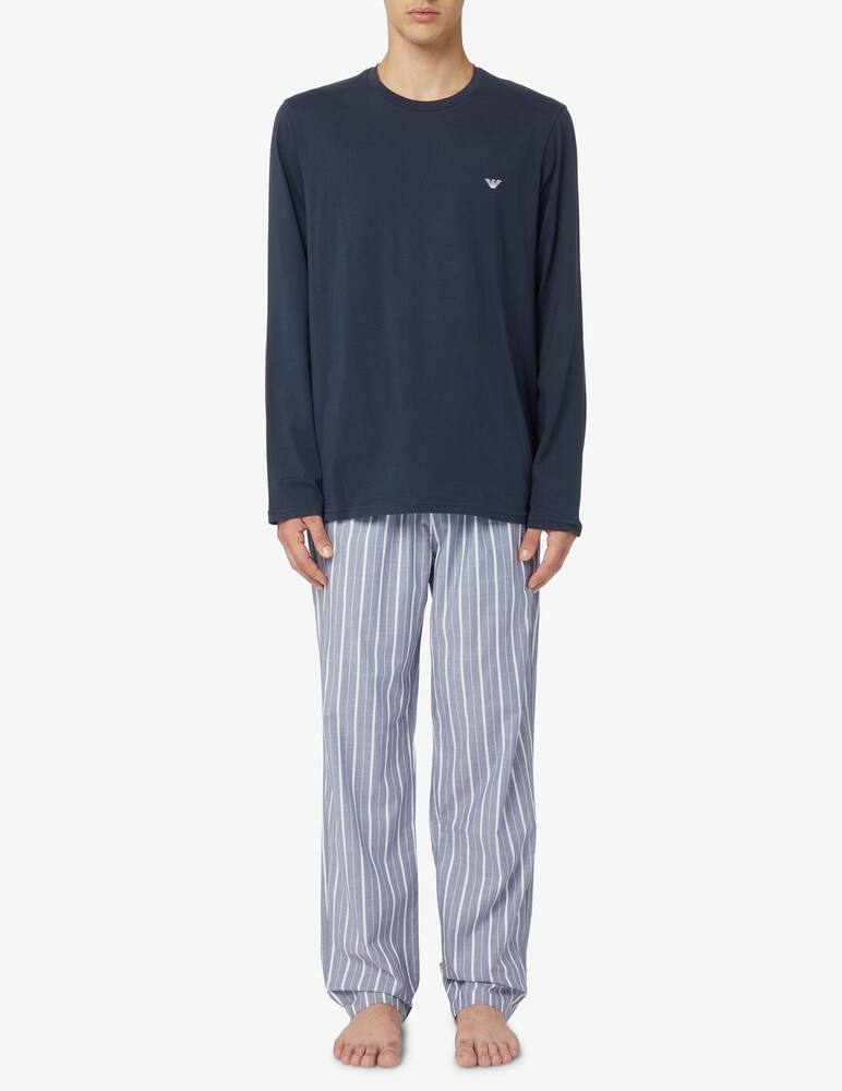 Emporio Armani Pajamas yarn dyed woven pyjama - picture 1 Emporio Armani Pajamas yarn dyed woven pyjama - picture 1