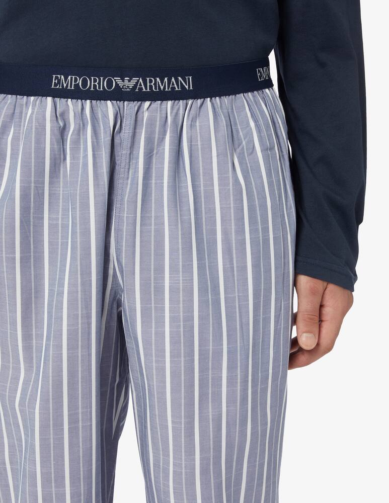 Emporio Armani Pajamas yarn dyed woven pyjama - picture 3 Emporio Armani Pajamas yarn dyed woven pyjama - picture 3