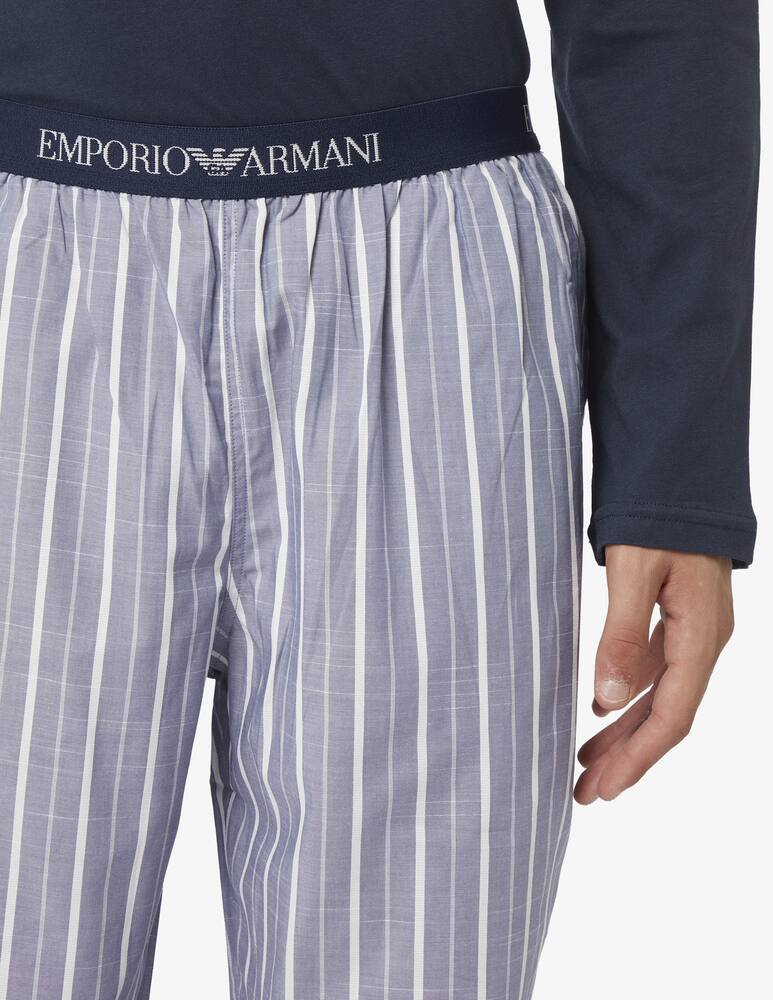 rinascente Emporio Armani Pajamas yarn dyed woven pyjama
