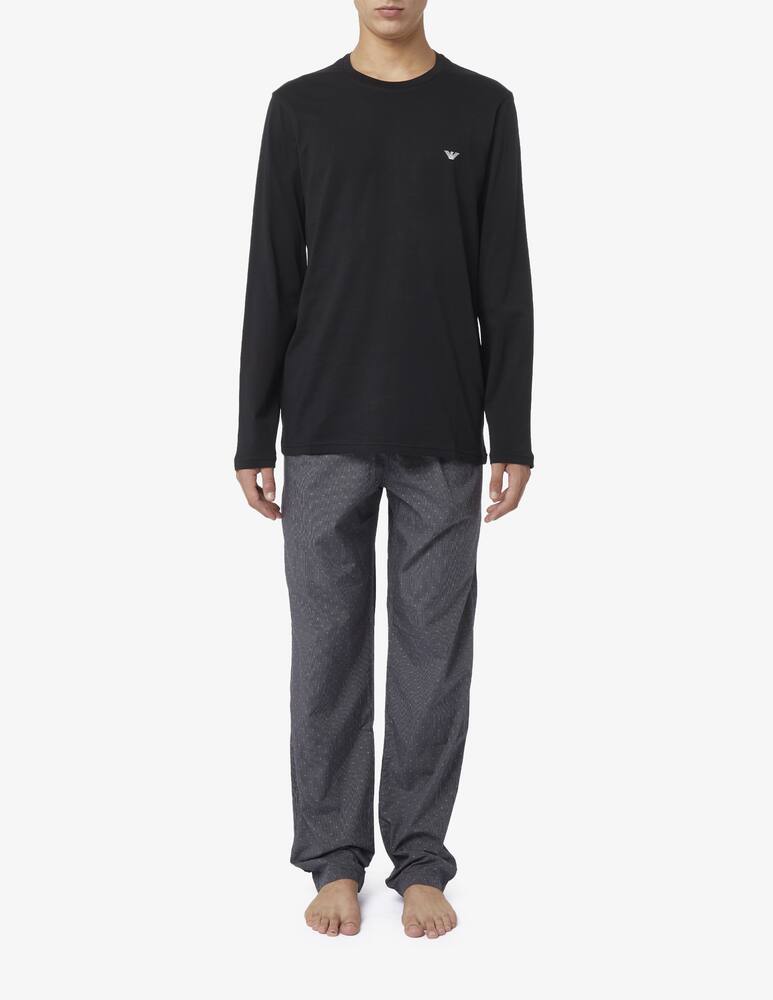 rinascente Emporio Armani Pajamas yarn dyed woven pyjama