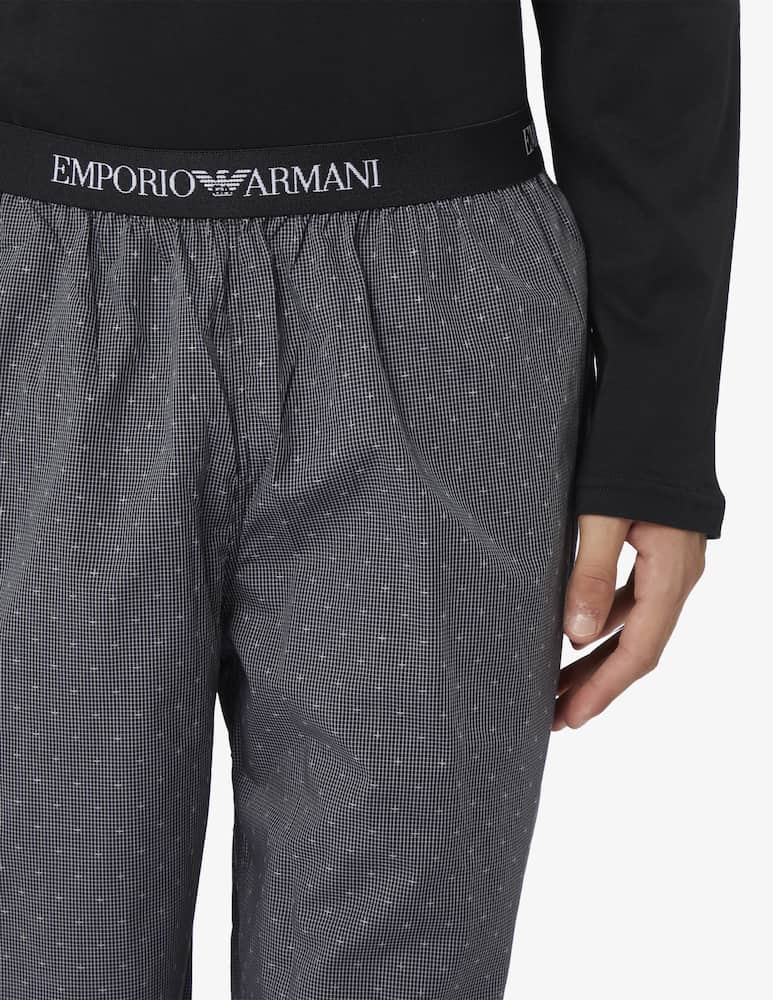 rinascente Emporio Armani Pajamas yarn dyed woven pyjama
