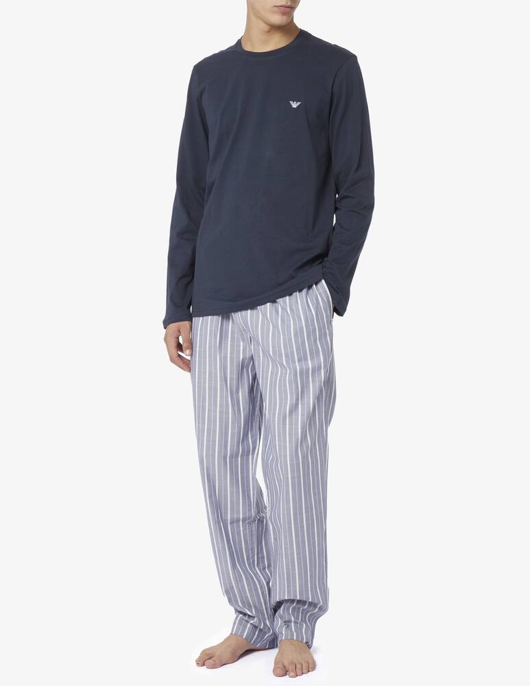 rinascente Emporio Armani Pants yarn dyed woven pyjama