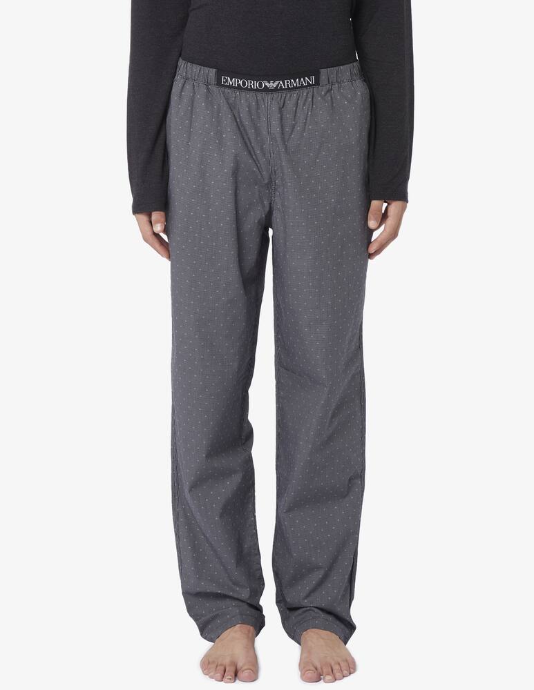 rinascente Emporio Armani Pants yarn dyed woven pyjama