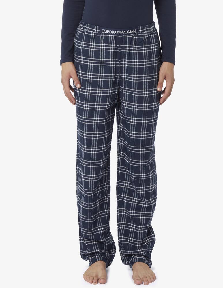 rinascente Emporio Armani Pantaloni yarn dyed woven