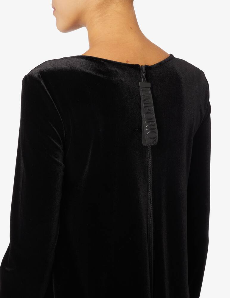 rinascente Emporio Armani Velvet dress