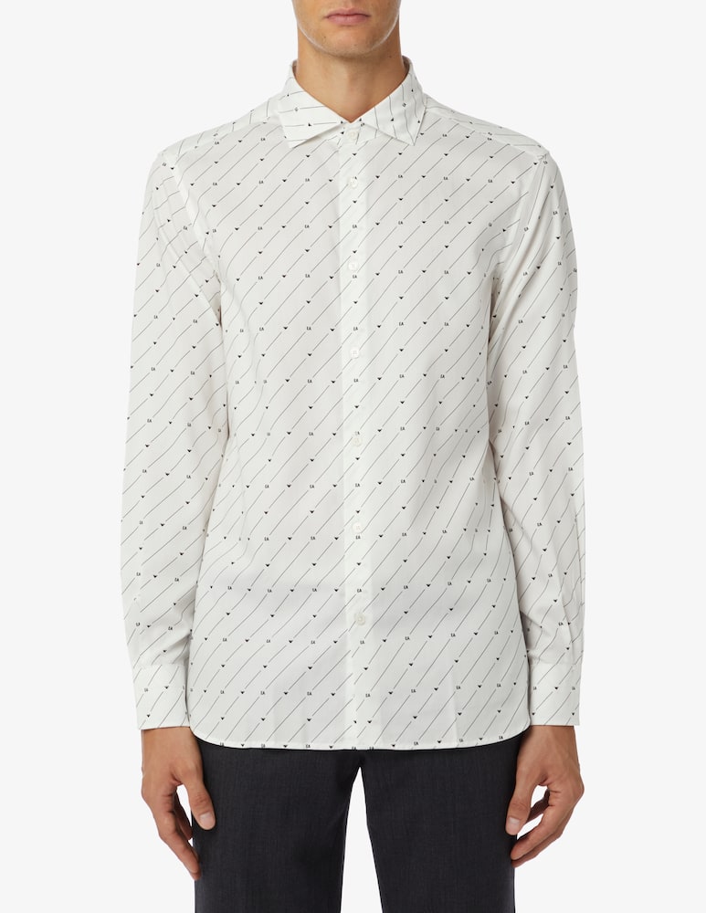 rinascente Emporio Armani Camicia trama aquila