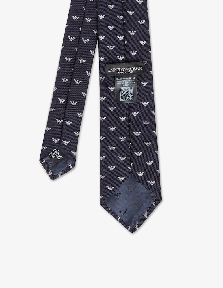 Emporio Armani Aquilette jacquarde tie - picture 2