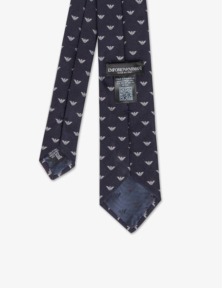 rinascente Emporio Armani Cravatta jacquard aquilette