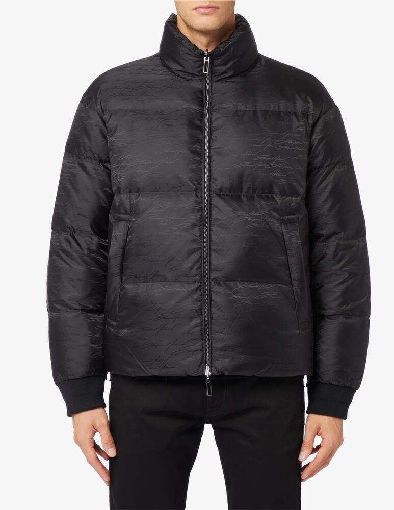 Emporio Armani Puffer signature reversible jacket - picture 1 Emporio Armani Puffer signature reversible jacket - picture 1