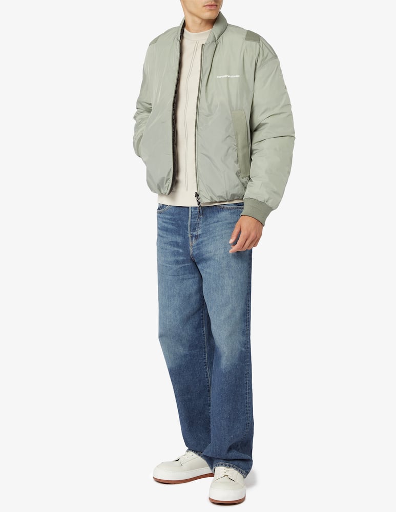 rinascente Emporio Armani Retro bands bomber jacket