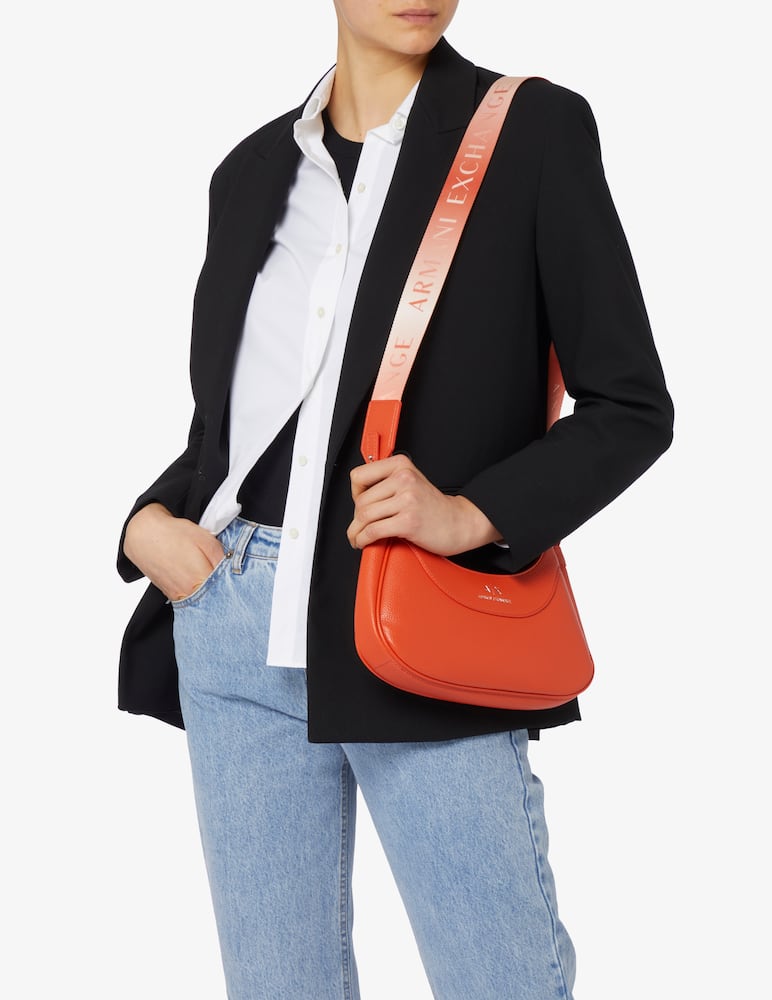 rinascente Armani Exchange Borsa hobo a tracolla