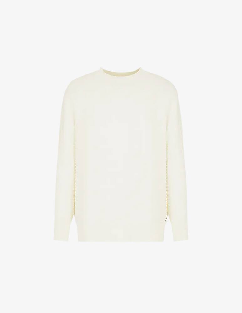 rinascente Armani Exchange Maglia girocollo punto noce banda laterale