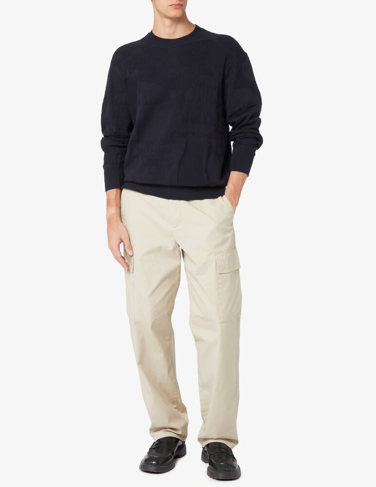 rinascente Armani Exchange Camouflage jacquard jumper