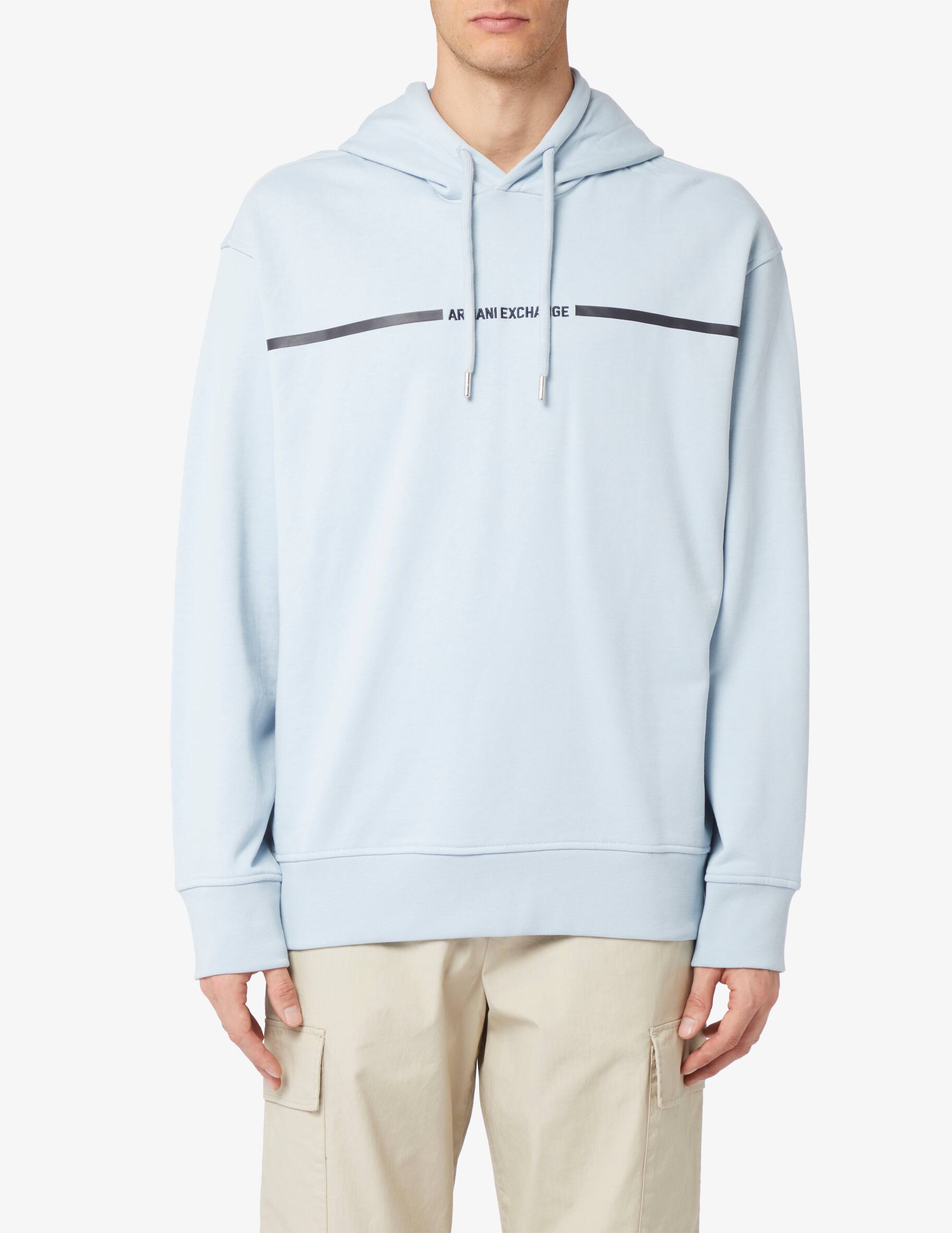 Acquista Armani Exchange Felpa Con Cappuccio Linea Ax Su Rinascente