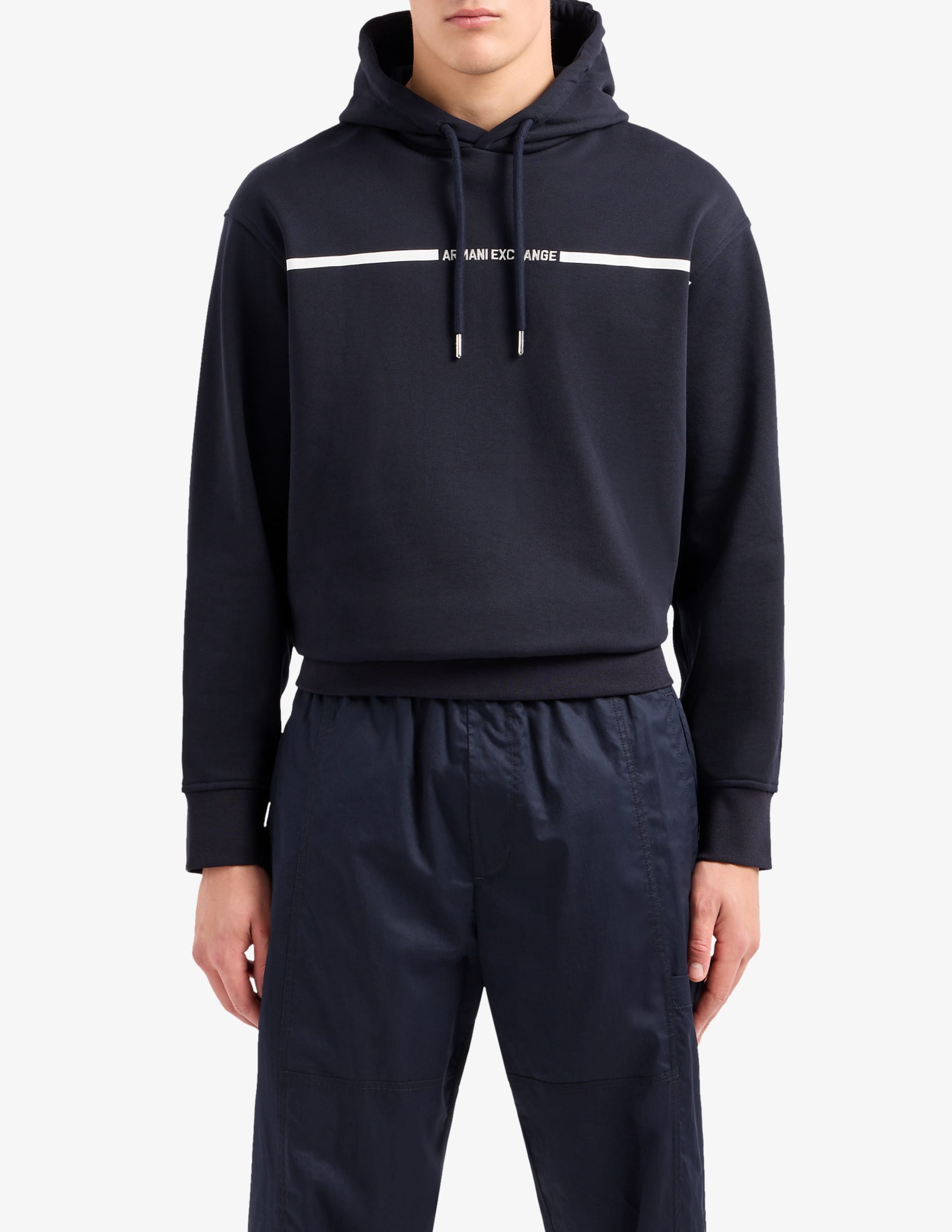 Acquista Armani Exchange Felpa Con Cappuccio Linea Ax Su Rinascente