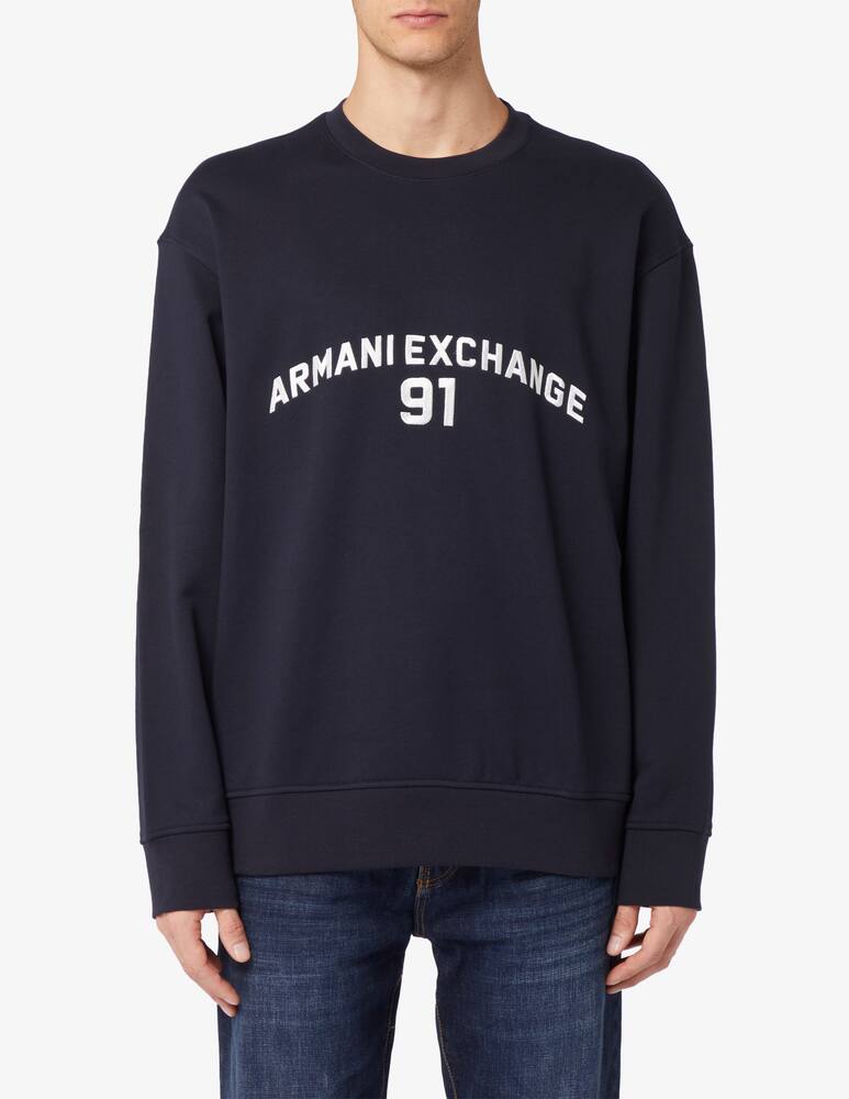 Armani Exchange Ax arched sweatshirt - picture 1 Armani Exchange Ax arched sweatshirt - picture 1