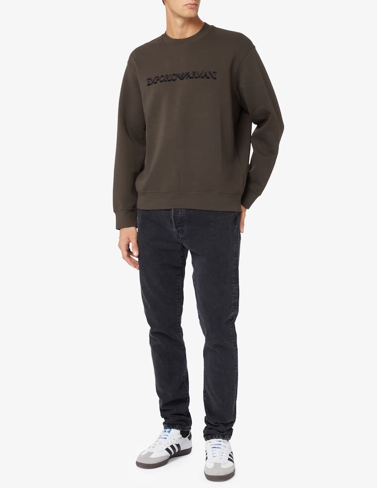 rinascente Emporio Armani Felpa girocollo lettering