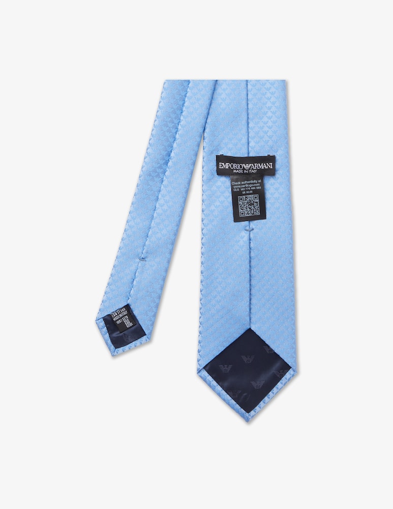 rinascente Emporio Armani Cravatta jacquard aquile micro