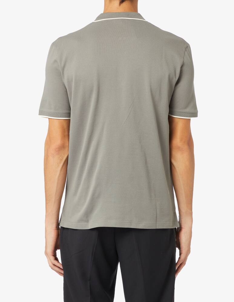 rinascente Emporio Armani Zip polo shirt