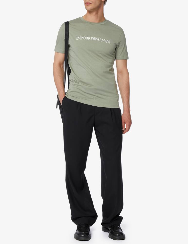 rinascente Emporio Armani Lettering logo t-shirt