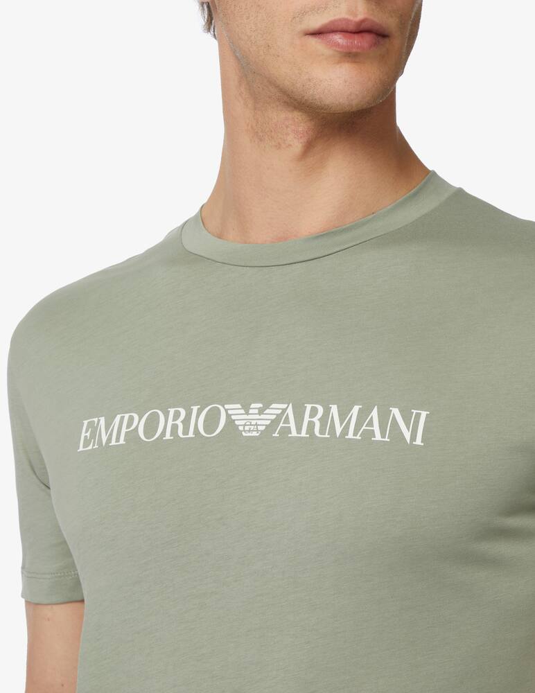 rinascente Emporio Armani Lettering logo t-shirt