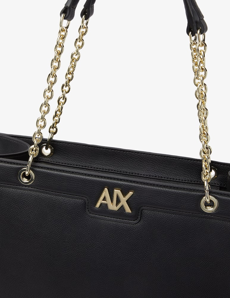 Armani Exchange Borsa shopper con catena - immagine 4 Armani Exchange Borsa shopper con catena - immagine 4
