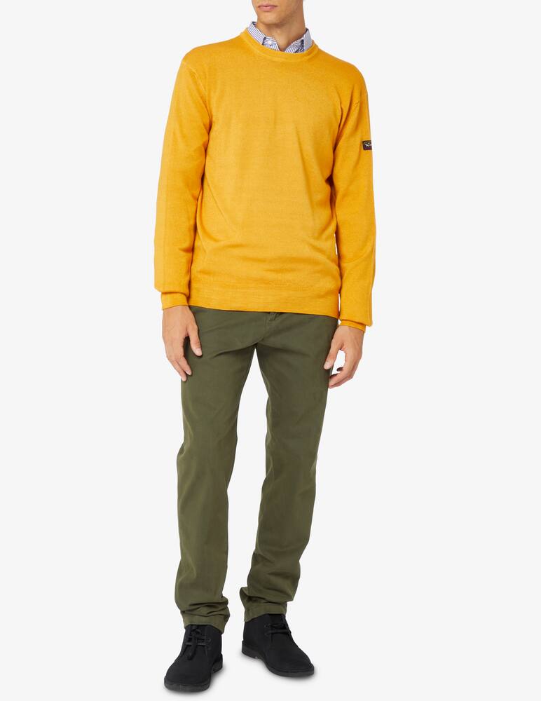 rinascente Paul & Shark Girocollo in lana merino extrafine tinto capo