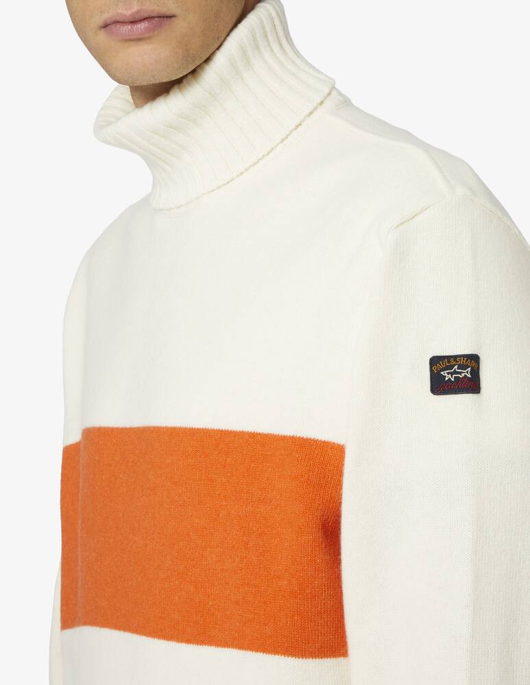 rinascente Paul & Shark Fin.7 striped turtleneck