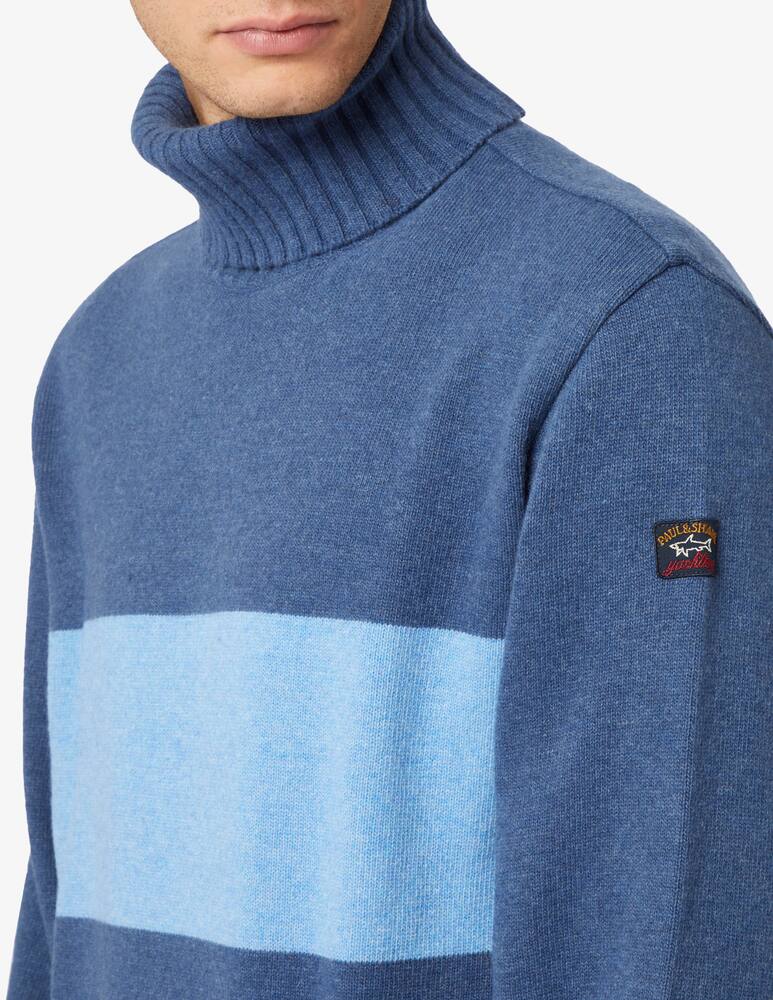 rinascente Paul & Shark Fin.7 striped turtleneck