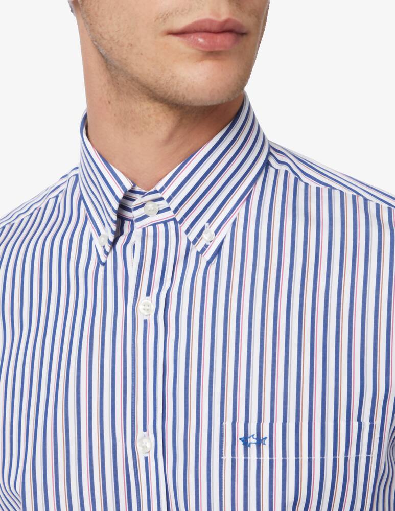 rinascente Paul & Shark Camicia pop di cotone soft touch