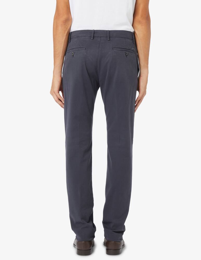 rinascente Paul & Shark Tencel slim fit chino trousers