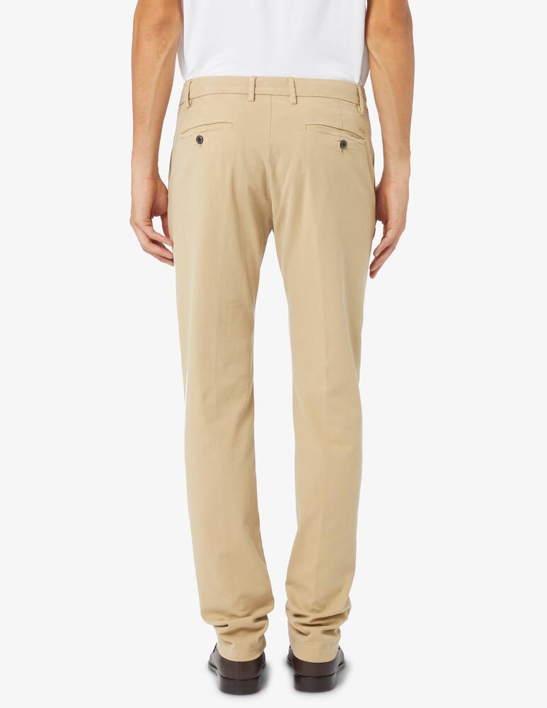 rinascente Paul & Shark Pantalone chino slim in cotone chino tencel